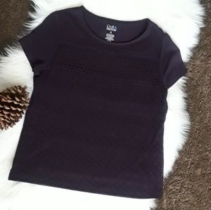 CROFT & BARROW Tops Blouse  PS